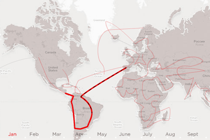 Coke's ambassadors will travel the world spreading happiness