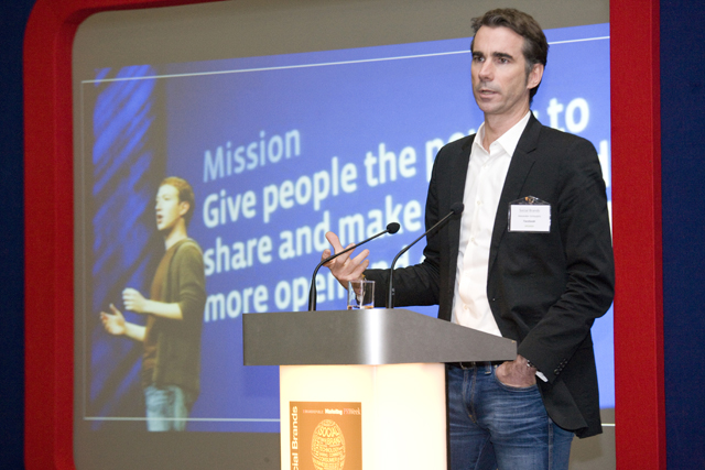 Alexander Schlaubitz, director of customer marketing at Facebook