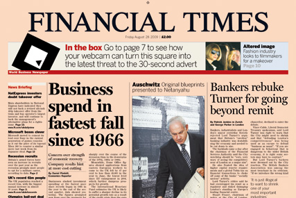 FT: biggest average readership increase in NRS survey