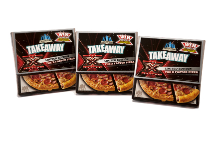 Dr Oetker: X Factor pizza