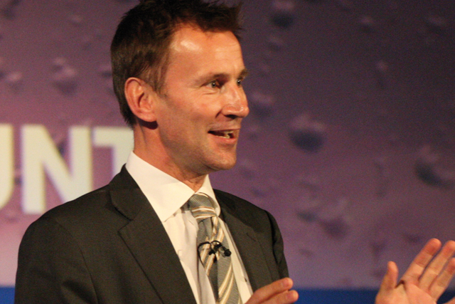 Culture secretary Jeremy Hunt