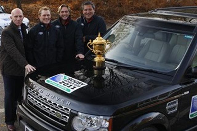 Land Rover: to sponsor Rubgy World Cups in 2011 and 2015