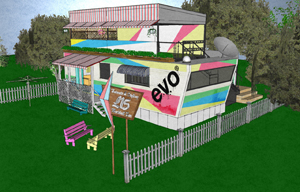 Sevens7 creates Hair of the Dog Trailer Park at Latitude