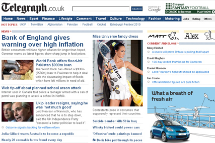 Telegraph: Steve McLaughlin appointed chief commercial officer