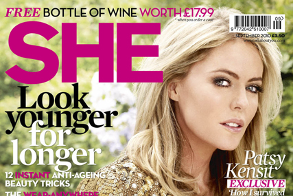 She: September issue guest-edited by Patsy Kensit