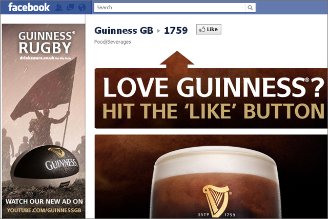 Guinness: owner Diageo strikes deal with Facebook
