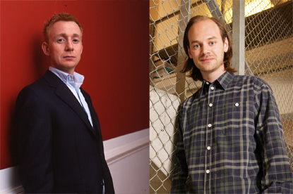 Ed Ling (l) and Matt Hardisty (r)...quitting AnalogFolk