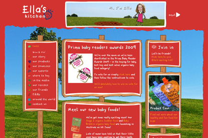 Ella's Kitchen…integrated pitch