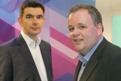 Matt Brittin and Rob Woodward
