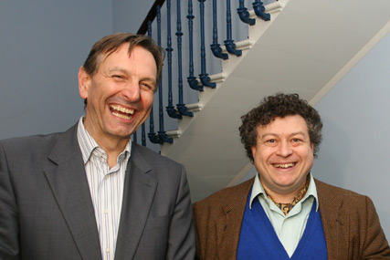 COI chief executive Mark Lund with IPA president Rory Sutherland at the IPA President's Reception