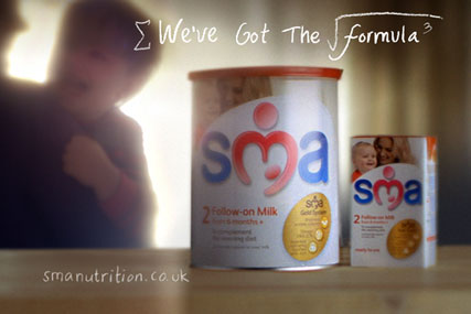 SMA: review includes the baby brand