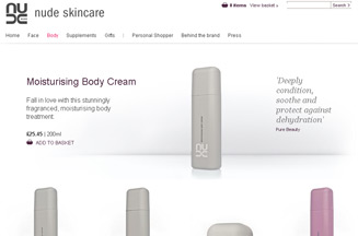 Nude Skincare launches e-commerce site