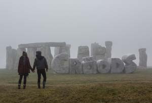 JJP Experience showcased film The Croods at Stonehenge 