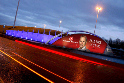 JCDecaux: Turklish Airlines has booked its new welcome site at Stansted