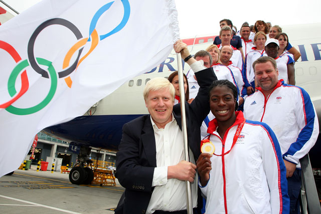 Mayor Boris Johnson... GLA pitch