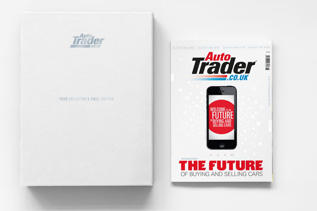 Auto Trader creates digital cover wrap for last print magazine