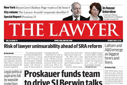 The Lawyer: a Centaur Media title
