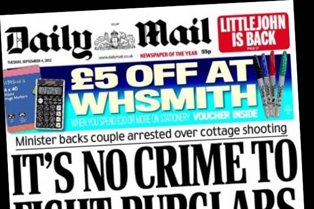 Daily Mail: sold 1.8 million copies on the first day of Paralympics competition