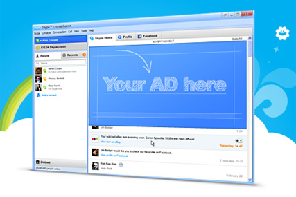 Skype: displays its new ad platform