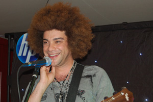 X Factor finalist performs at HP experiential event: gallery