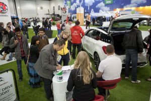 Visitors at EcoVelocity 2012