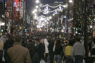 Christmas comes early for recession-hit public