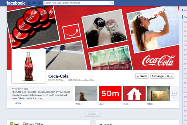 Coca-Cola: crowdsources ideas for latest initiative via its Facebook fans