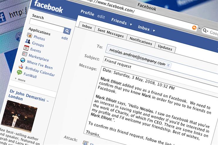 Facebook is visited by 66 per cent of female consumers