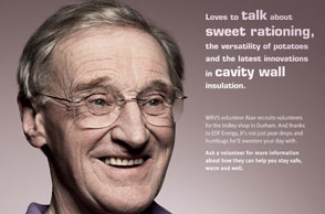 WRVS: campaign makes heroes of the charity's volunteers