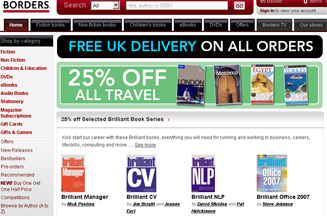 Borders overhauls website to join ebook sales battle
