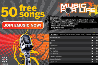Tiscali launches music-downloads portal