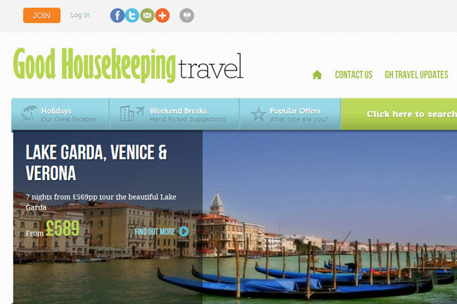 Good Housekeeping launches travel website