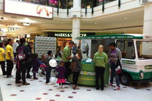Dairy Crest calls in Blazinstar for Milk & More experiential roadshow
