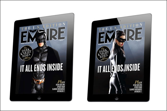 Empire: debut US iPad version to feature The Dark Knight Rises covers
