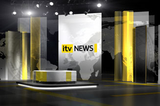ITV unveils design for virtual news studio