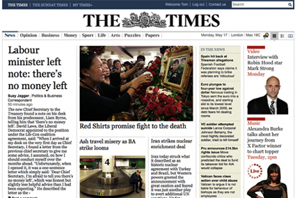 Times exec says paywall not aimed at 'young people'