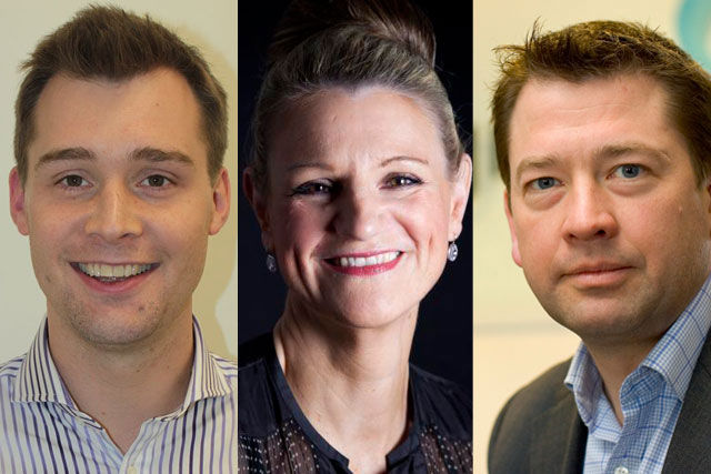 Ben Cockrell, Amanda Phillips and Jason Cromack