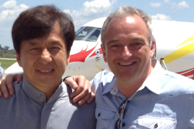 Jackie Chan and Graham Kerr