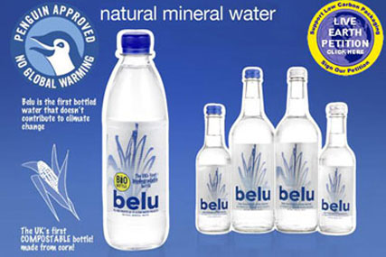 Belu: 'green' mineral water brand