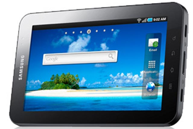 Samsung: offers entertainment package with the Galaxy Tab