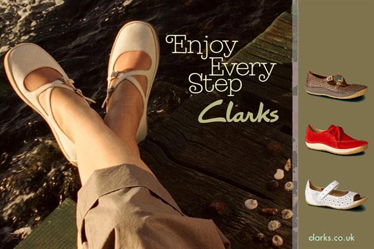 Clarks shoes hot sale ad