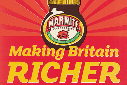 This mock election poster from 2010 may seem ironic to Marmite shoppers at Morrisons