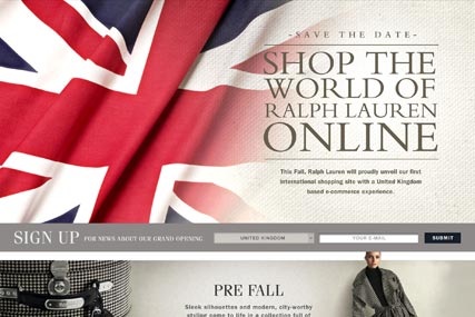 ralph lauren official website