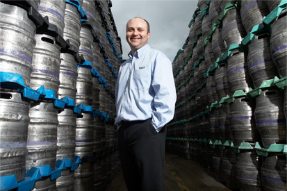 Darran Britton, marketing and strategy director at Carlsberg