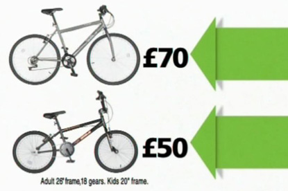 cheap ladies bikes asda