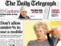 Telegraph to axe 90 journalists as it invests in colour