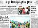 Washington Post in deal with Wall Street Journal