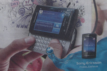 CREATIVE STRATEGY: If only Sony Ericsson's ad was as smart as its smartphone