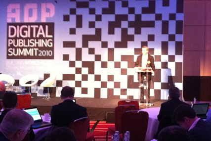 Tim Faircliff introduces the AOP Summit 2010