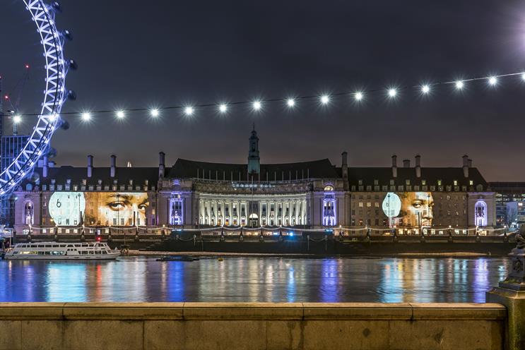 Beats by Dre takes over London landmarks with Anthony Joshua projections